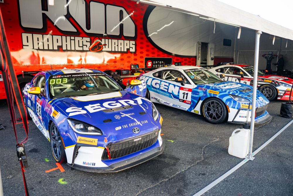 RVA Graphics Motorsports by Speed Syndicate Leaves Sonoma with Four Toyota GR Cup Podiums